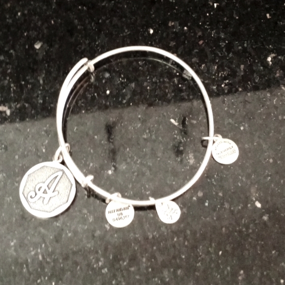 Alex And Ani Initial A Charm Bangle ๐๐งค๐๐งค๐๐งค - Picture 7 of 8